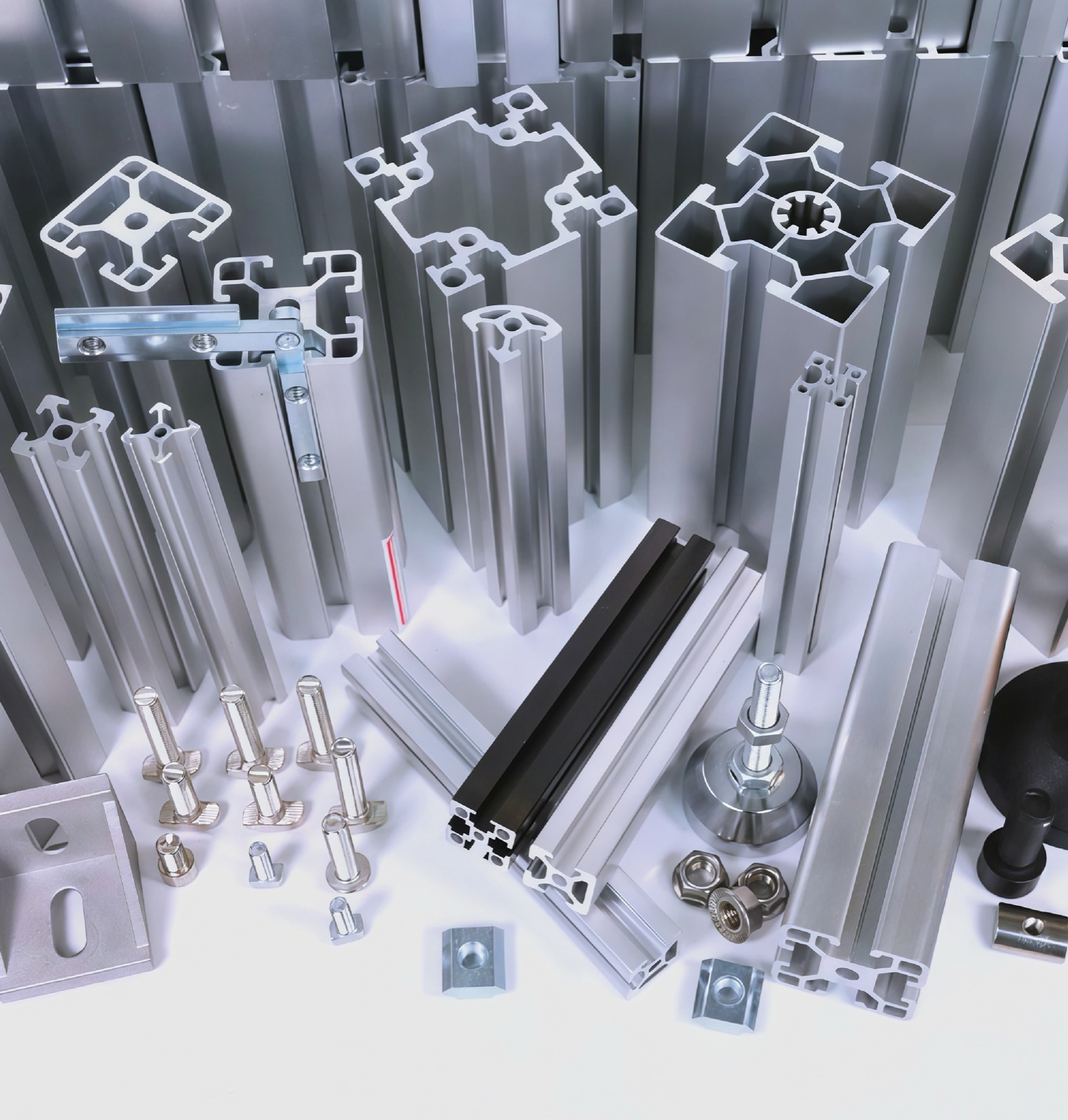 Industrial aluminum profile systems