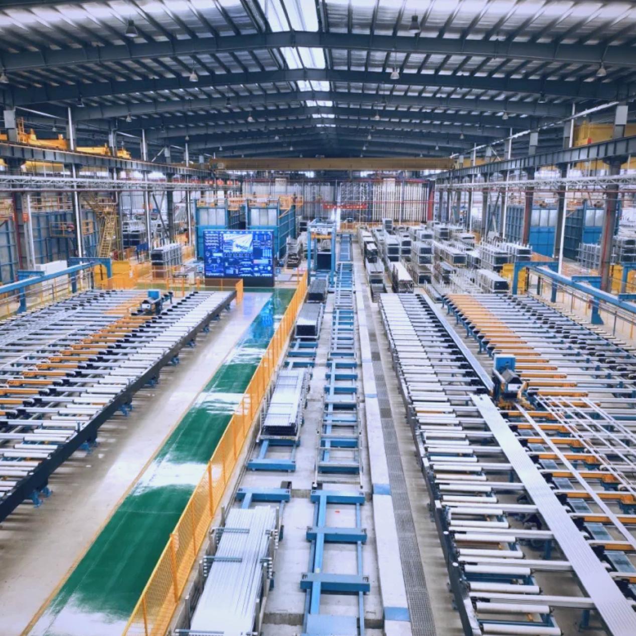 Consmos aluminum extrusion production line